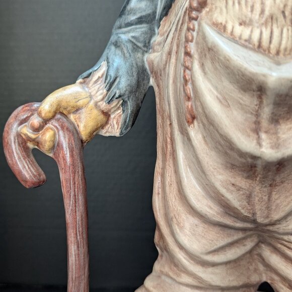 Vintage Irene Smith 1963 Signed Large‎ Ceramic Hobo/Clown Texas Pete Figurine - Picture 6 of 9